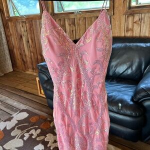 Windsor Pink Sequin Mini Dress